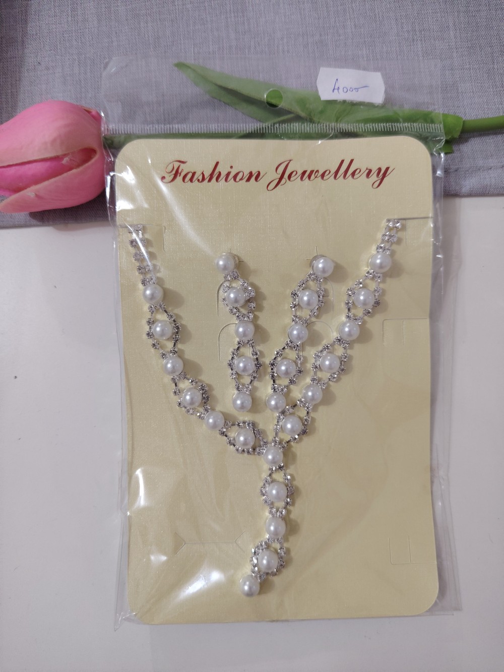 Noszvaj menyasszonyi ékszerszett 