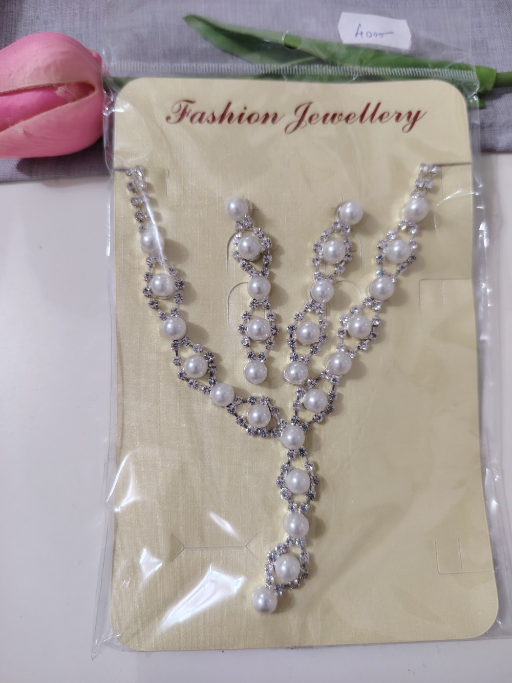 Noszvaj menyasszonyi ékszerszett 