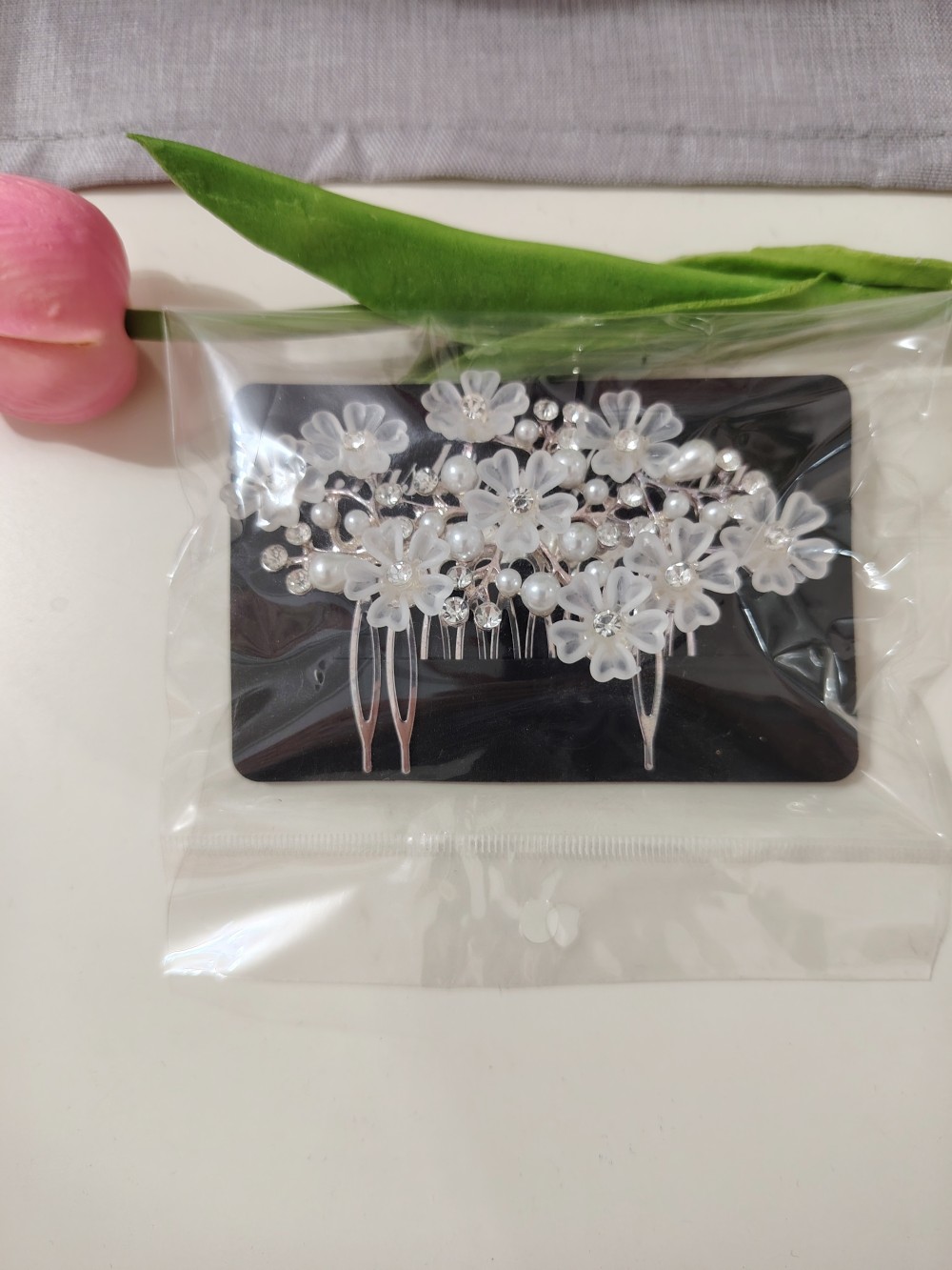 Gönyű menyasszonyi hajdísz