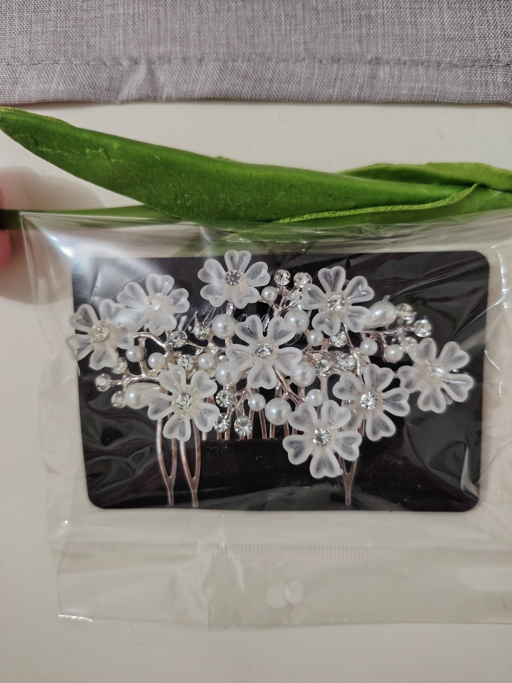 Gönyű menyasszonyi hajdísz