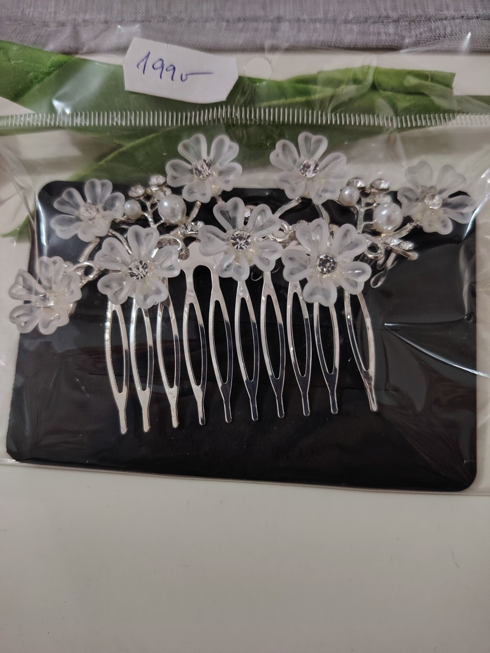 Velence menyasszonyi hajdísz