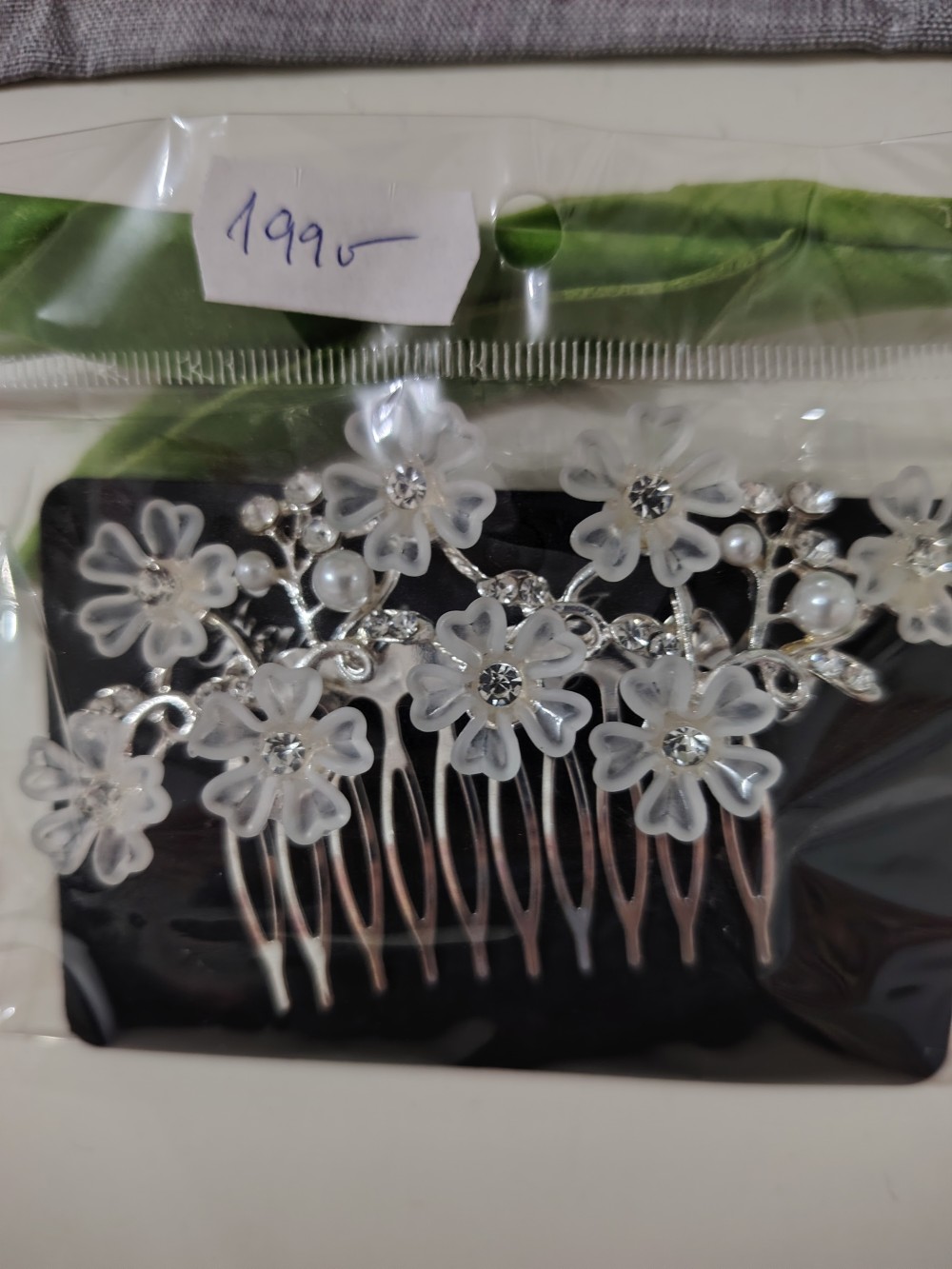 Velence menyasszonyi hajdísz