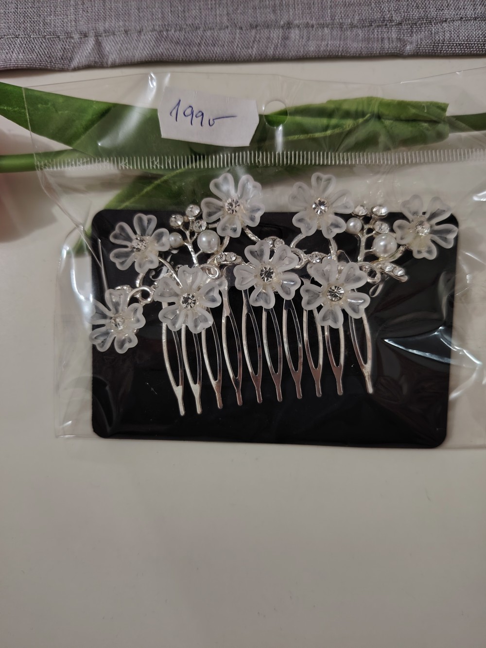 Velence menyasszonyi hajdísz