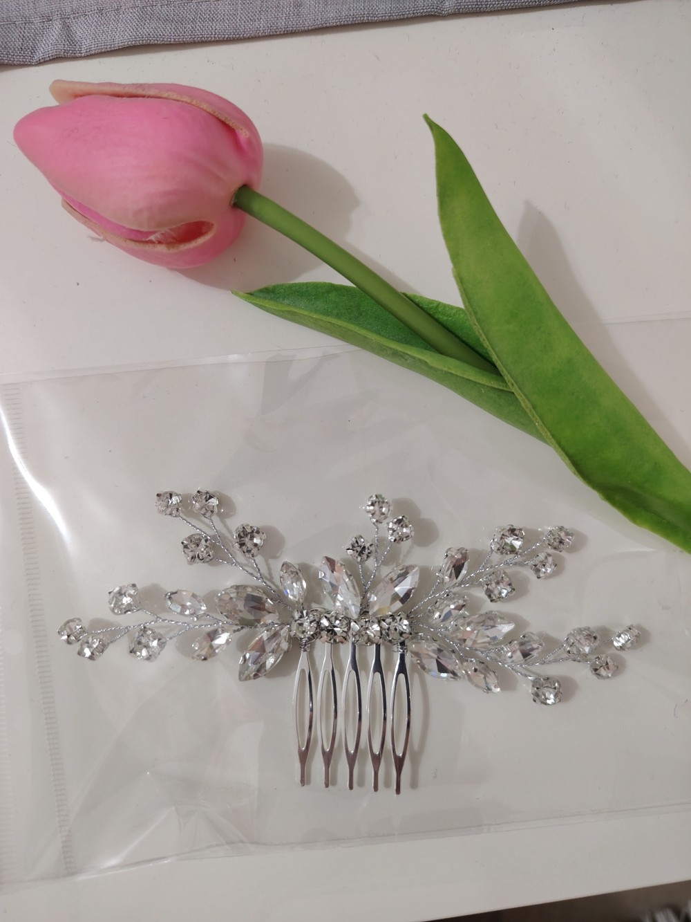 Csepreg menyasszonyi hajdísz