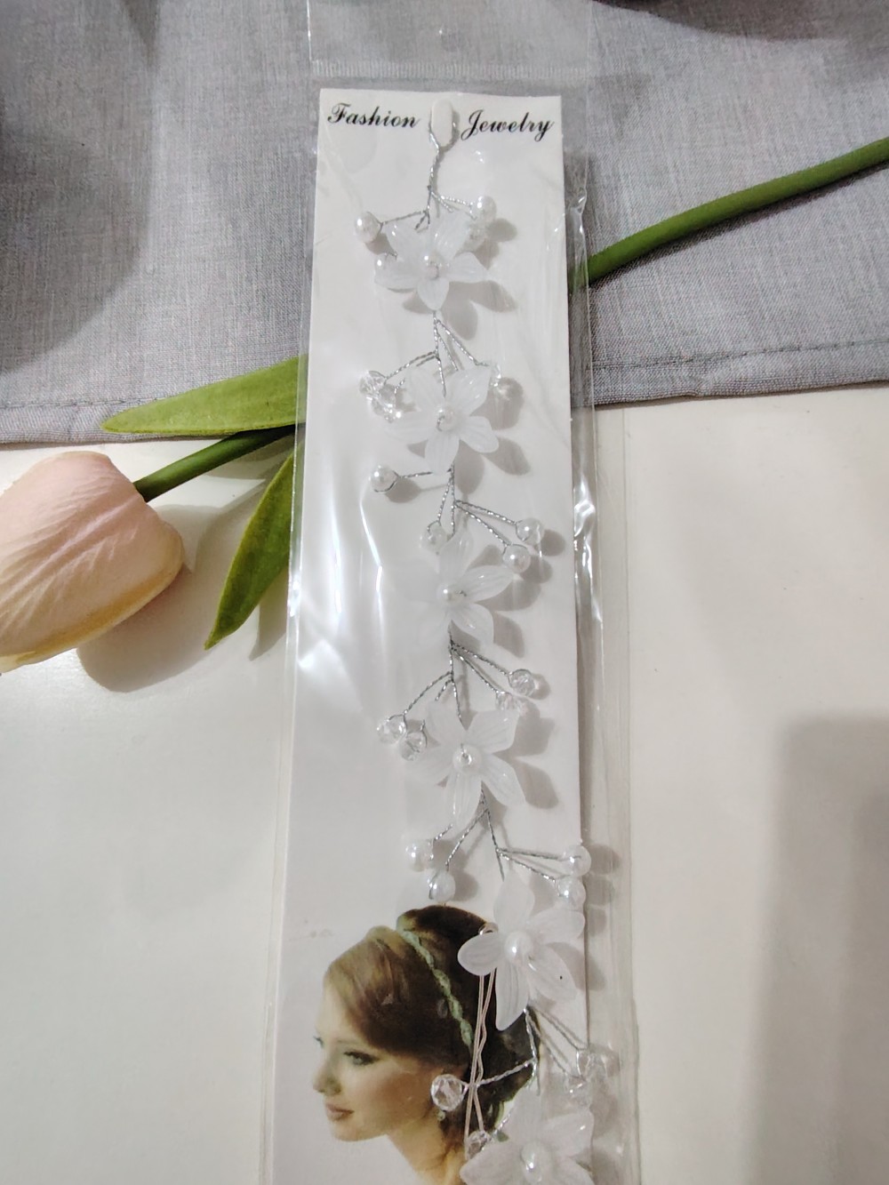 Monor menyasszonyi fejdísz