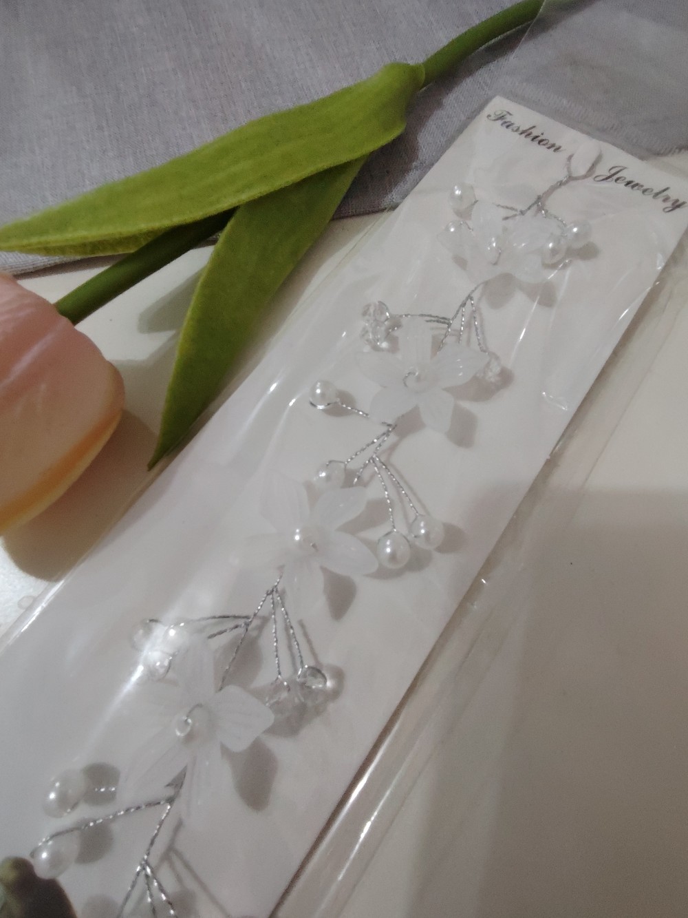 Monor menyasszonyi fejdísz