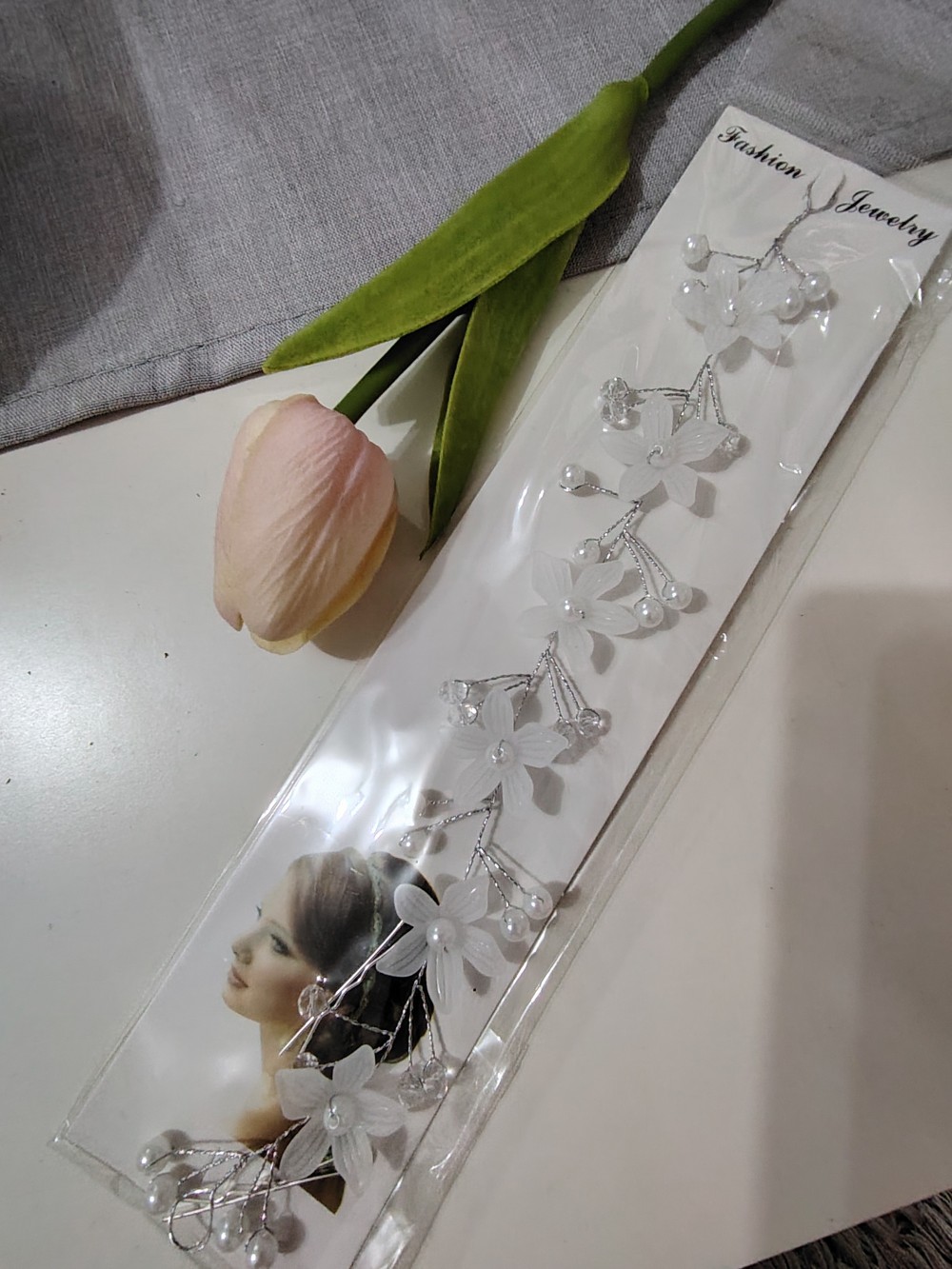 Monor menyasszonyi fejdísz