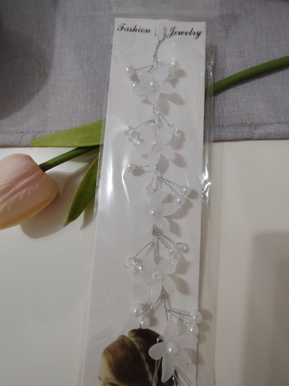 Monor menyasszonyi fejdísz