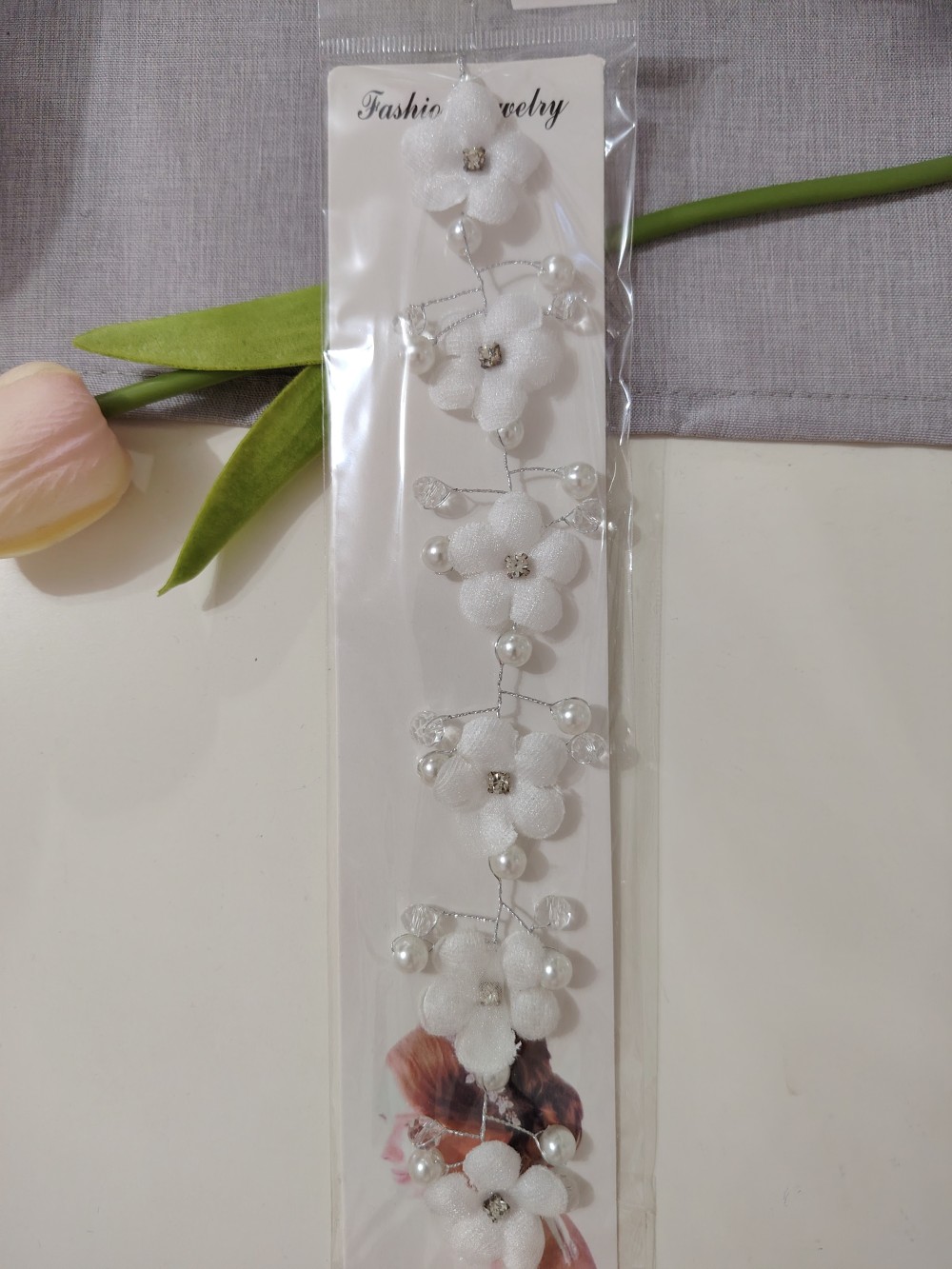 Újtelek menyasszonyi hajdísz 