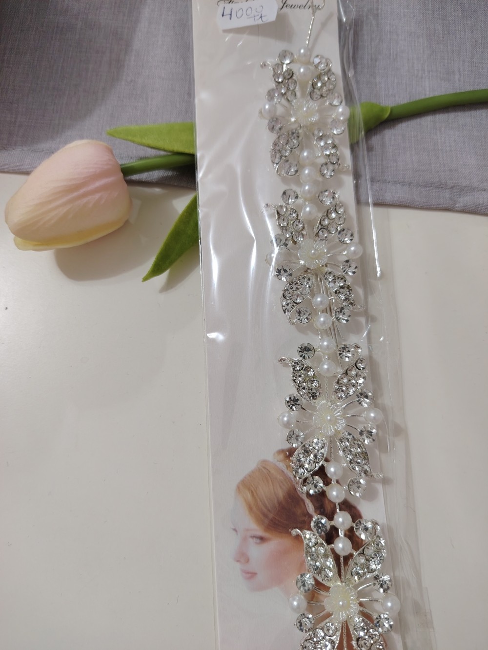 Salföld menyasszonyi hajdísz 