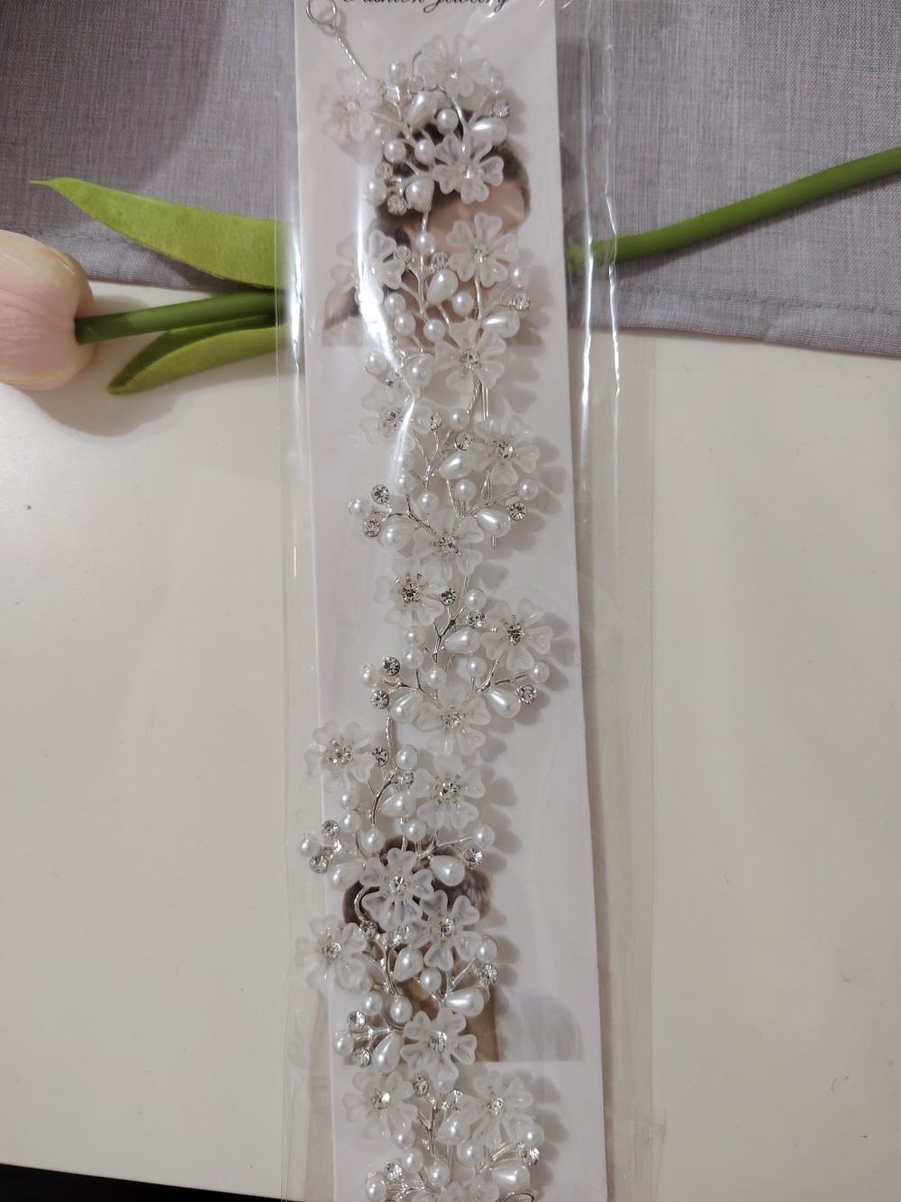 Szederkény menyasszonyi hajdísz 